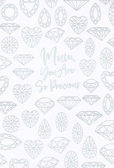 Mothers Day Card: Lg Gemstones