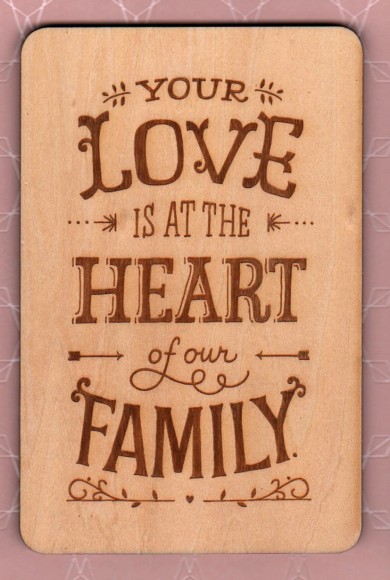 Mothers Day Card: Signature Plaque 651818