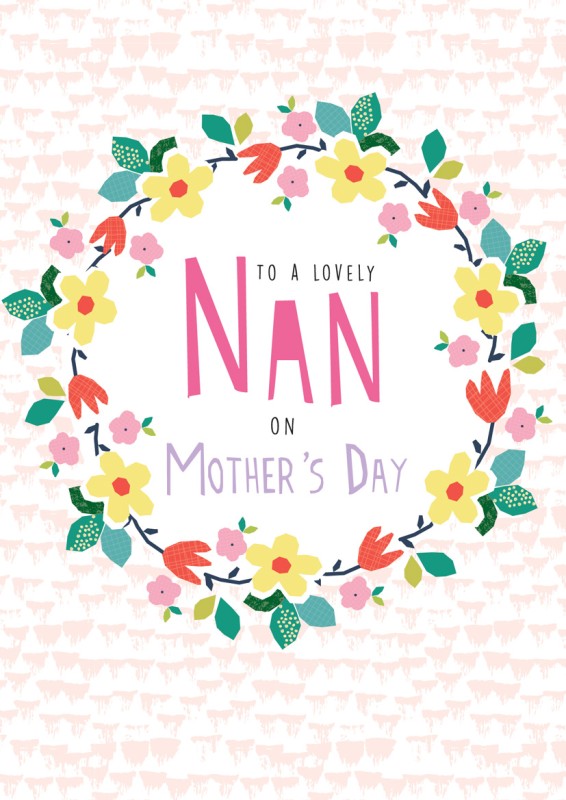 Mothers Day Card: Cut Out Cuties Nan