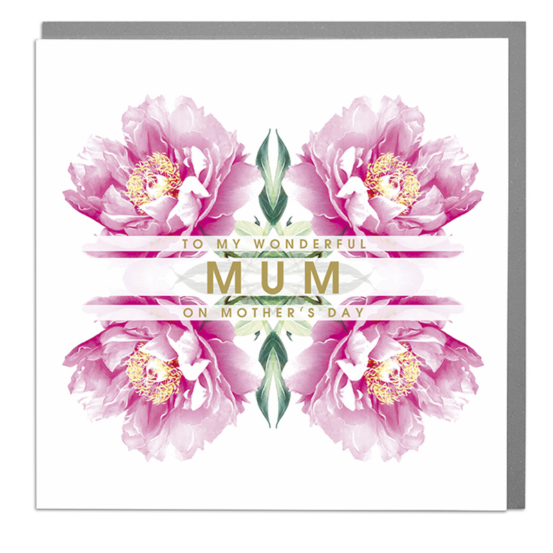 Mothers Day Card: Wonderful Mum