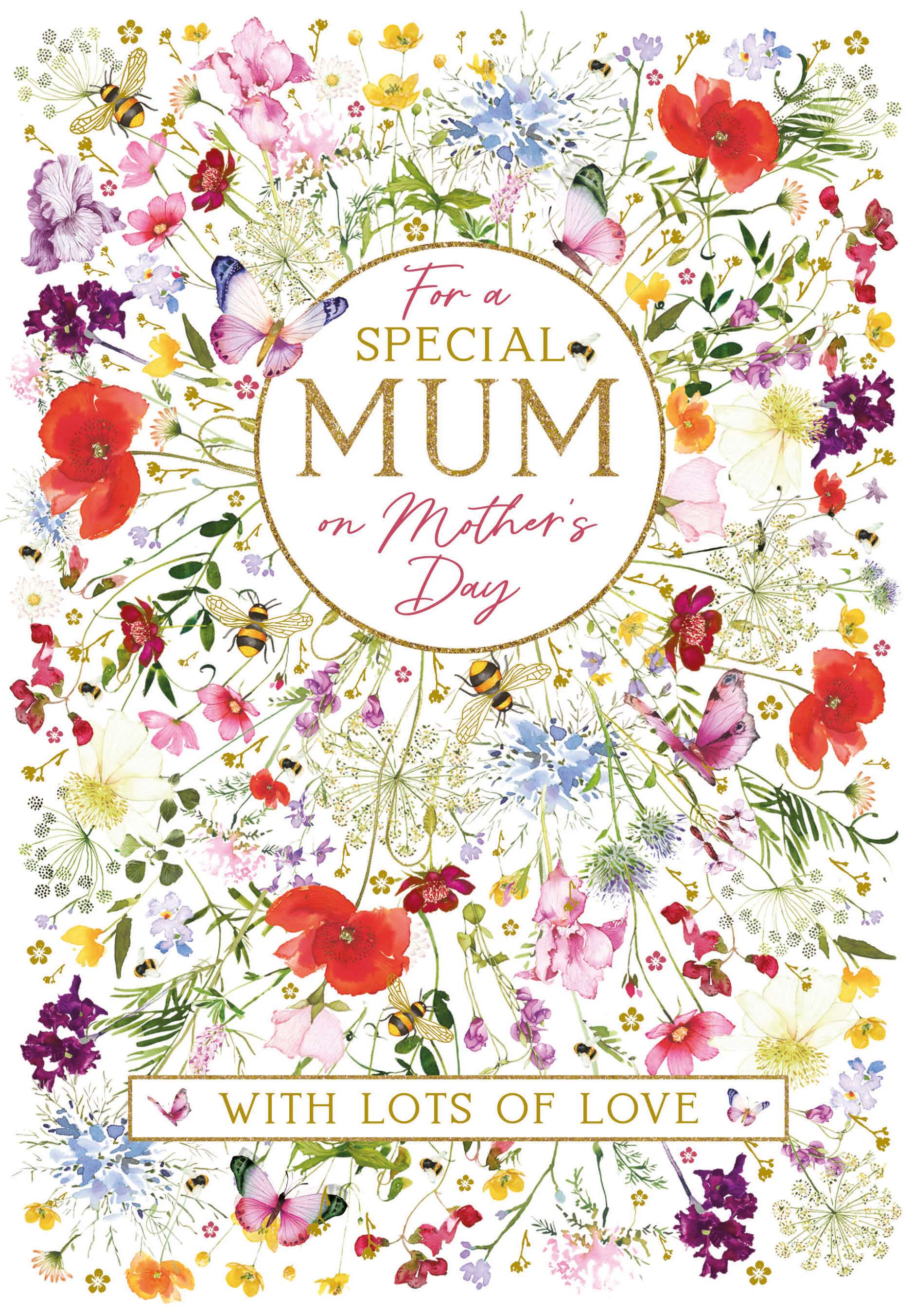 Mothers Day Card: Beautiful Bees