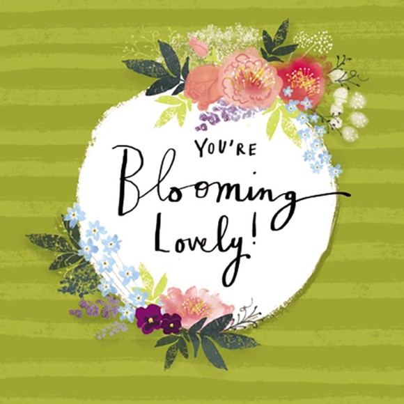 Mothers Day Card: Youre Blooming Lovely