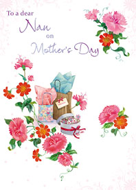 Mothers Day Card: To A Dear Nan On Mothers Day