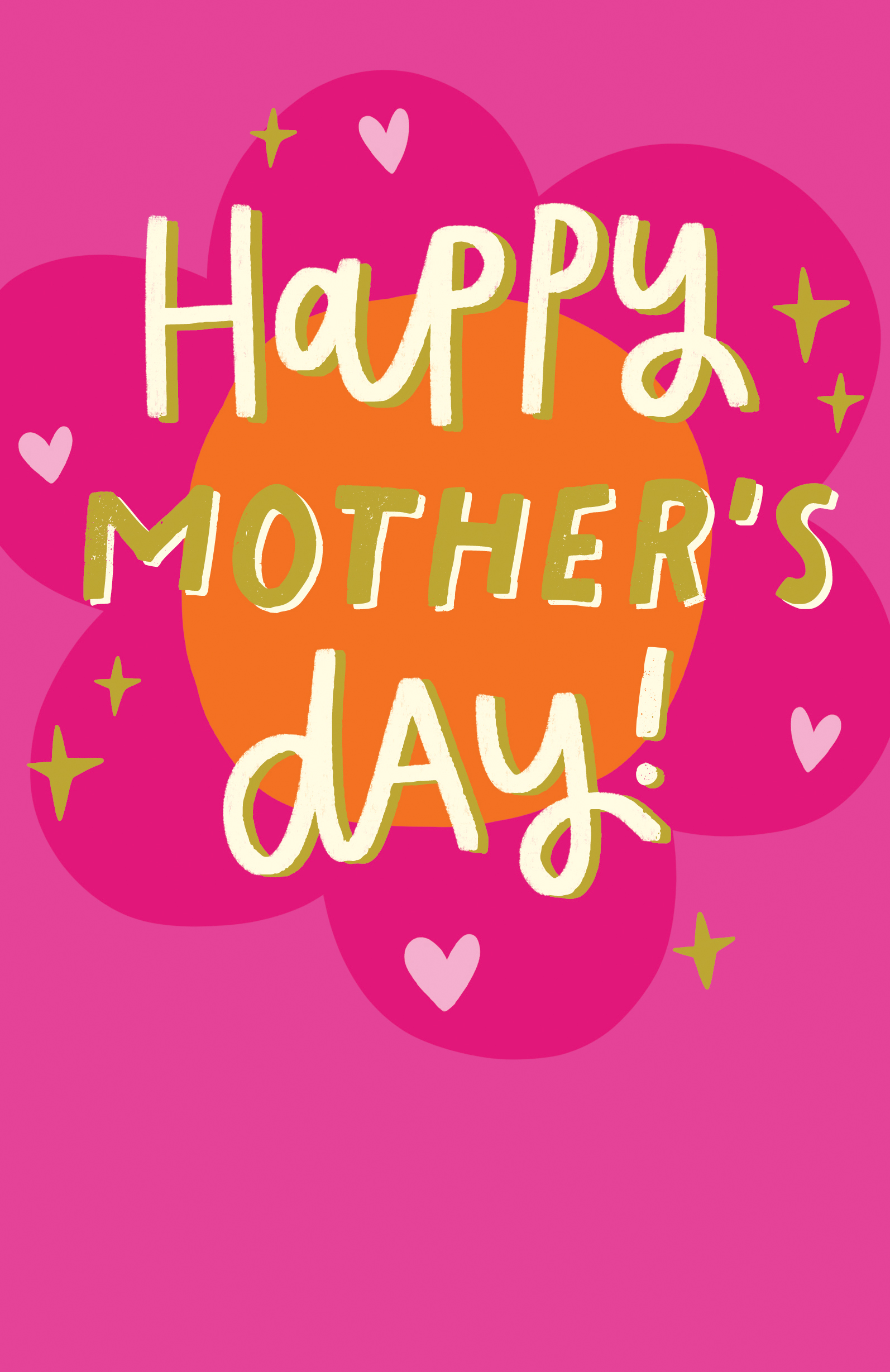 Mothers Day Card: Capisco Flower