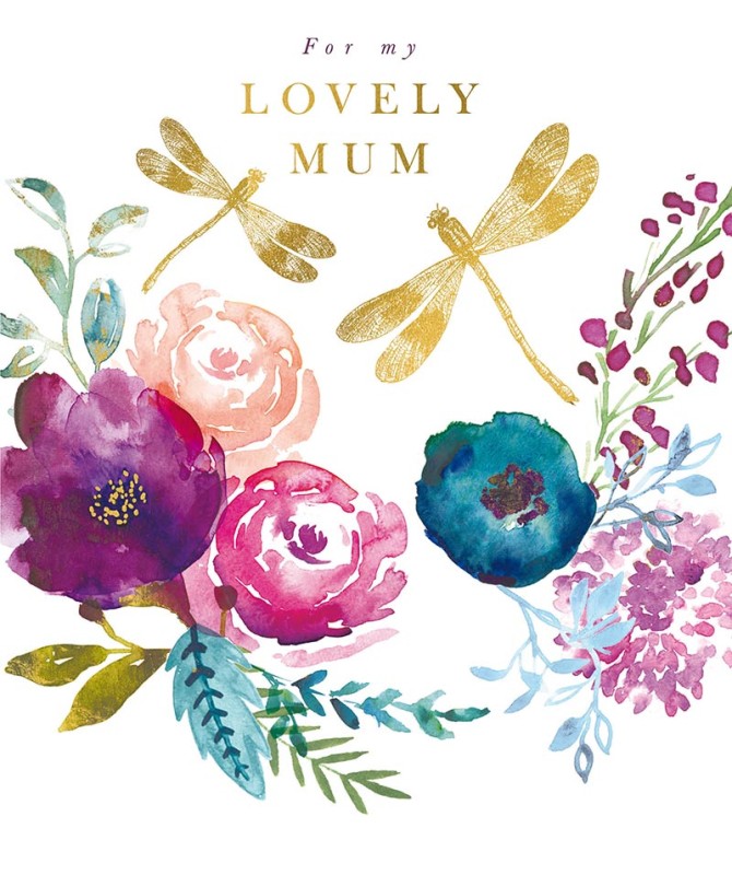 Mothers Day Card: Rosella Lovely Mum