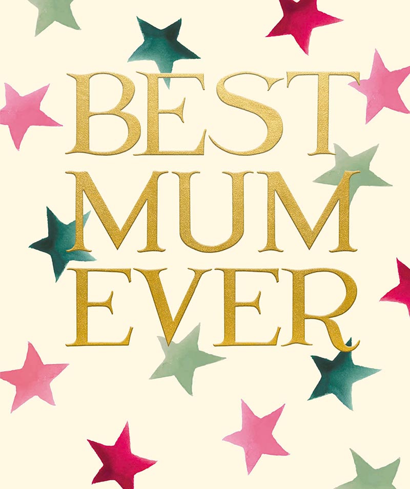 Mothers Day Card: Emma Bridgewater Best Mum