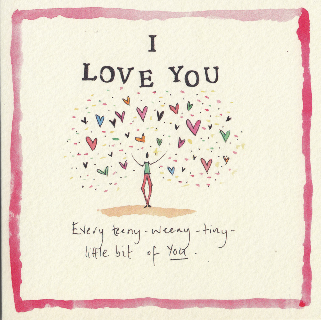 Ag Coloured Joys: I Love You