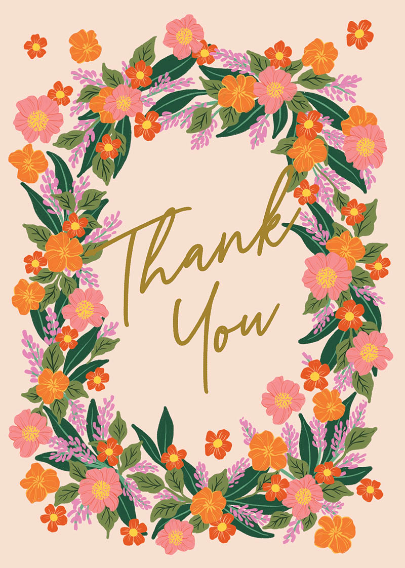 Mini: Apurva Floral Thank You