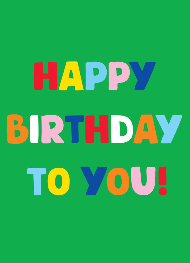 Mini: Colourful Juv Birthday