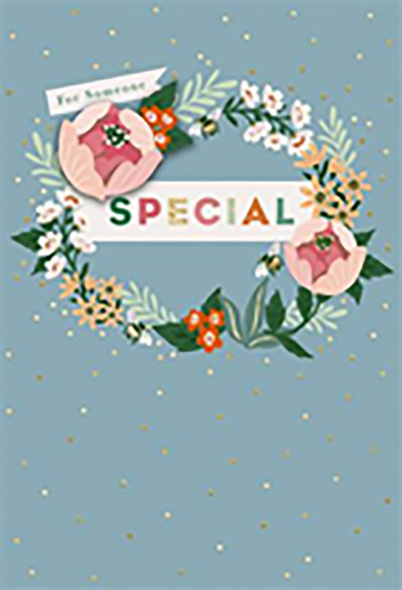 Birthday Special Floral Wreath