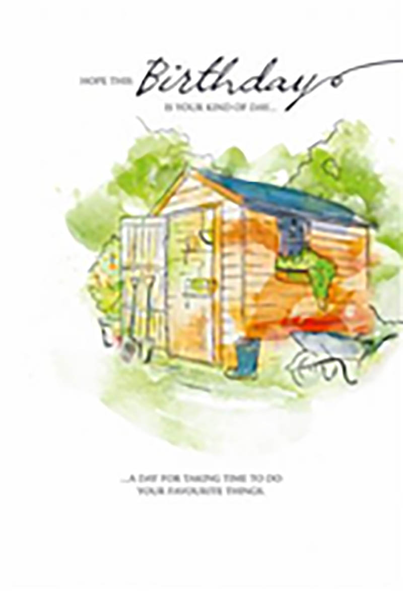 Birthday Garden Shed