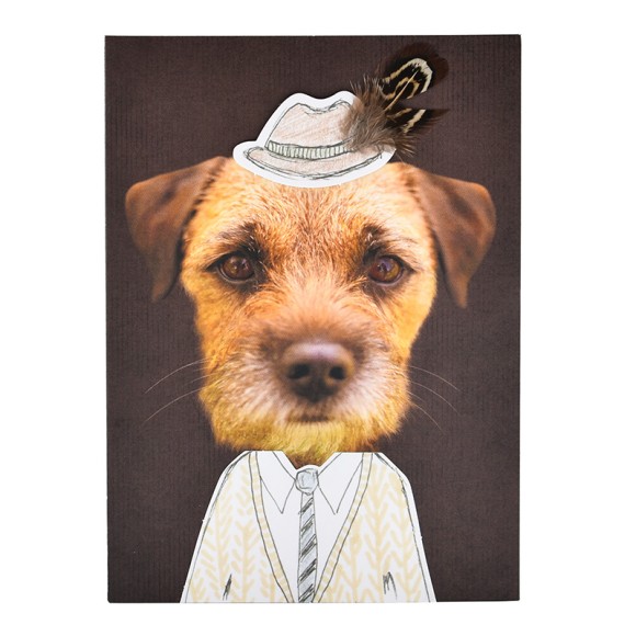 Male Birthday Dog Face