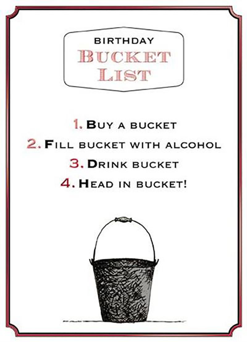 Wine Oclock: Bucket List