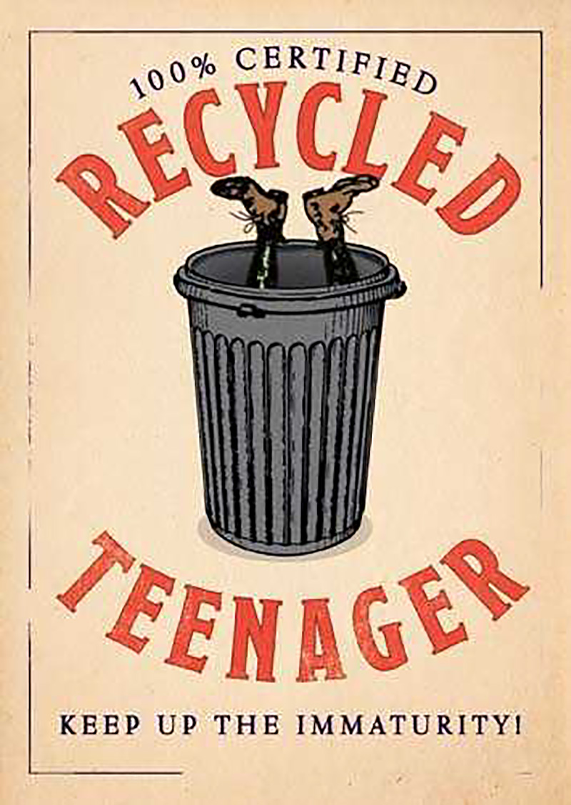 Pinot Grigio: Recycled Teenagr