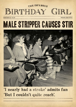 Fleet Street: Male Stripper