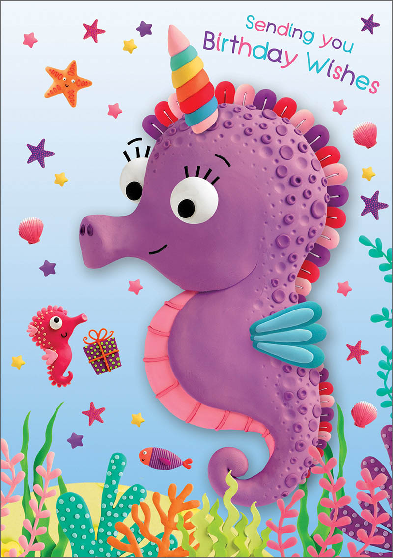 Marzipan Toybox: Seahorse