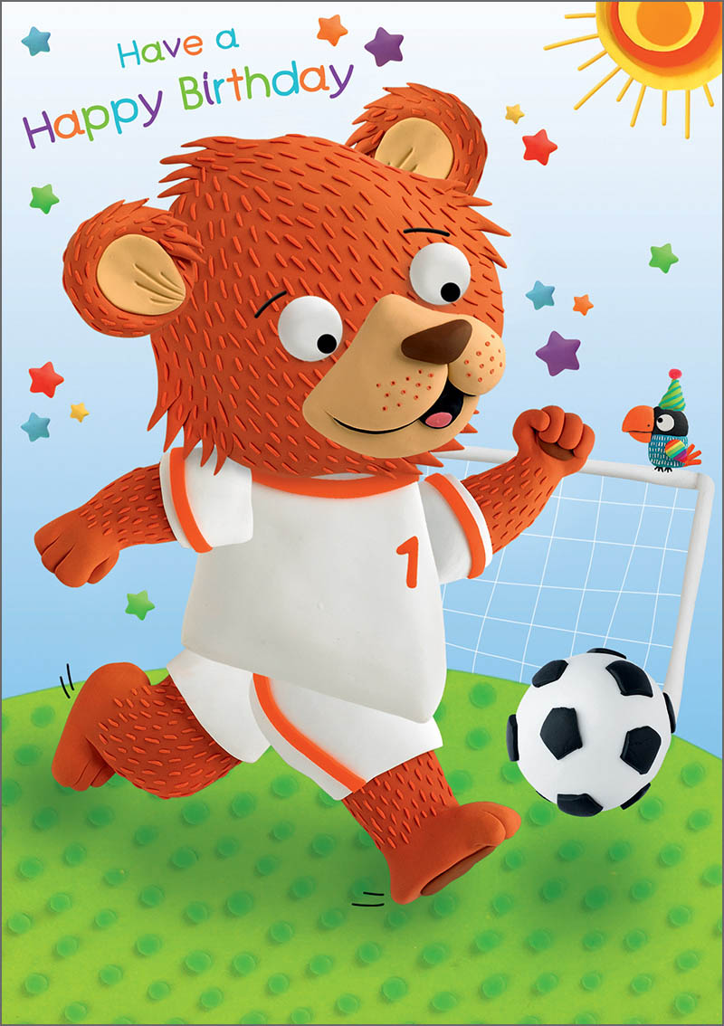 Marzipan Toybox: Bear Soccer