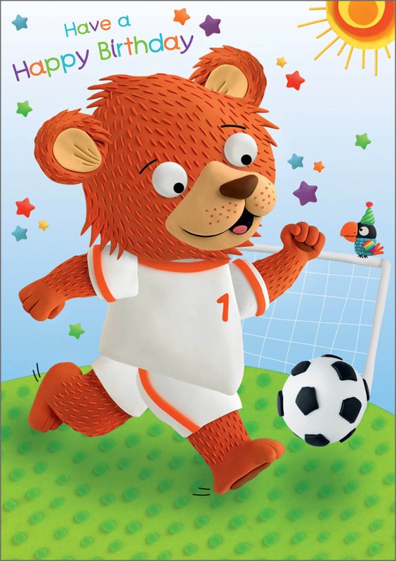 Marzipan Toybox: Bear Soccer