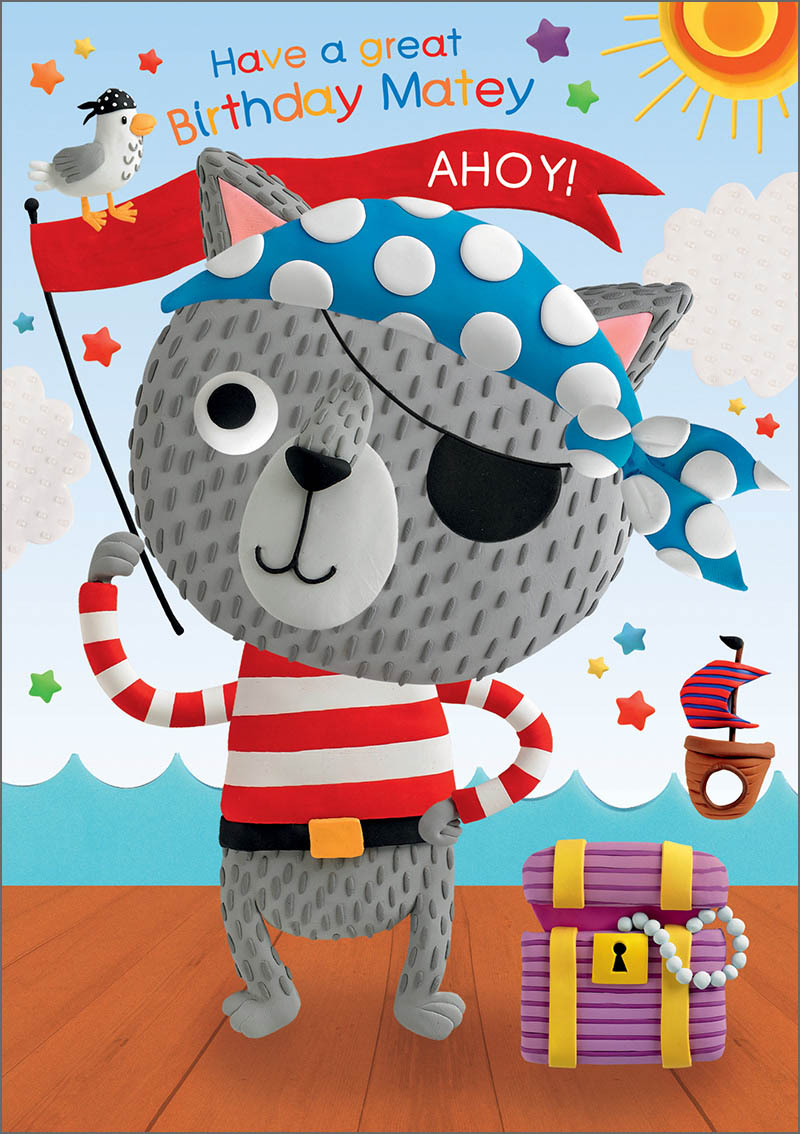 Marzipan Toybox: Pirate Cat