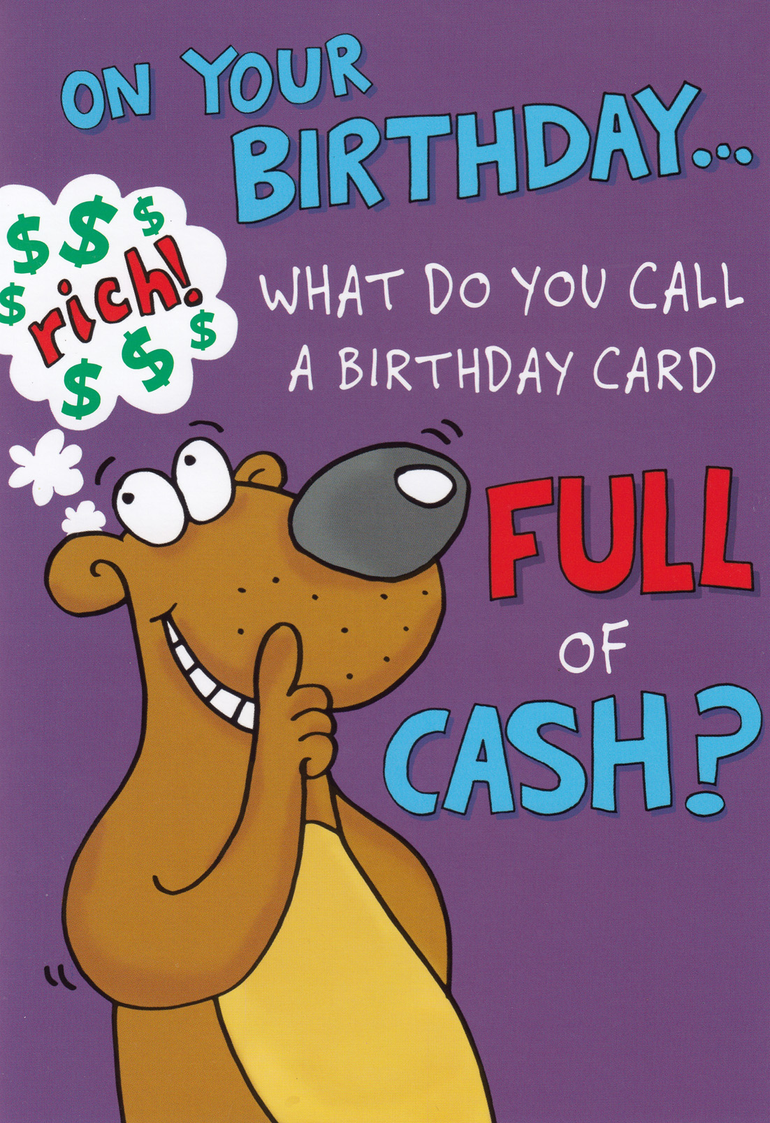 Roar: Birthday Card Full Of Cash