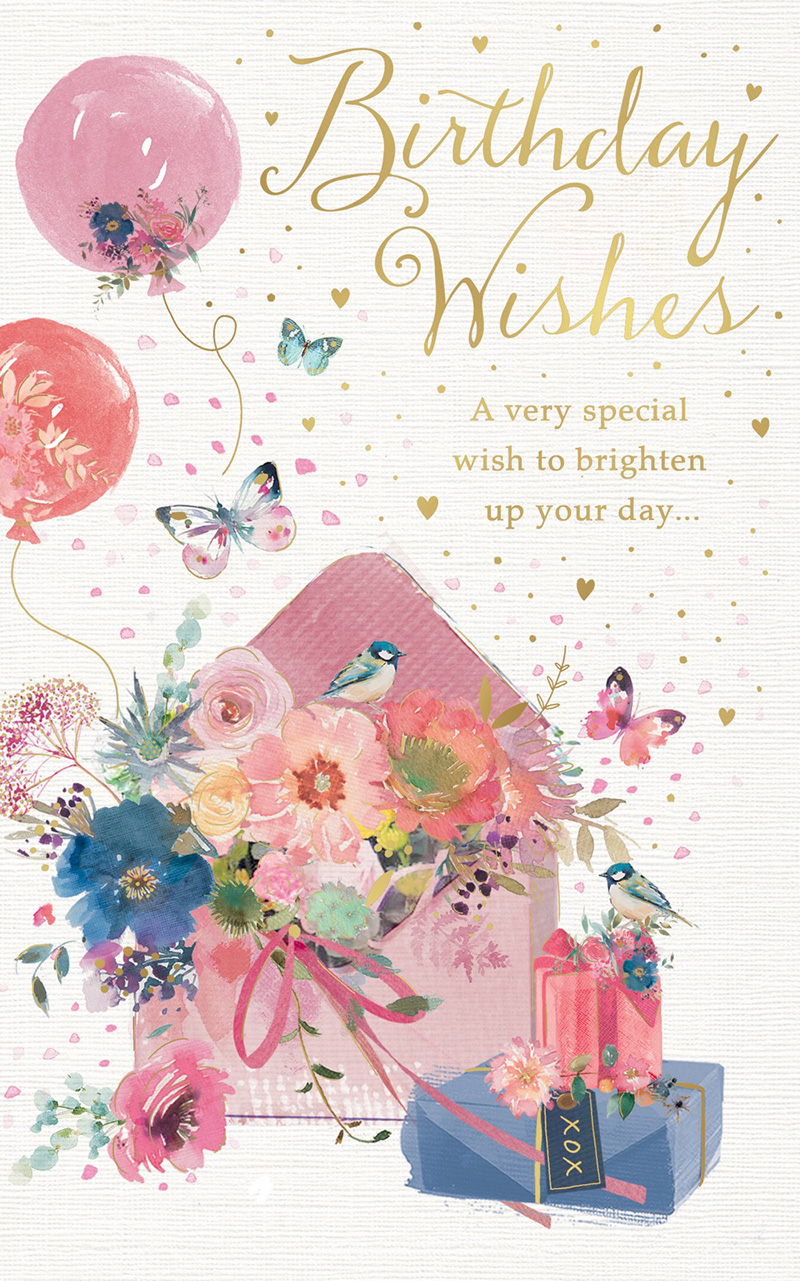 WW Female Balloons And Flower