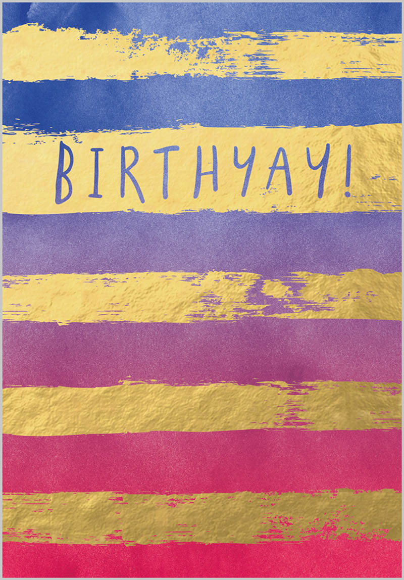 Lux: Birthday Birthyay Stripe