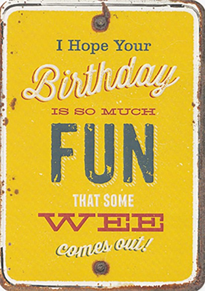 Grin Tonic: Wee Comes Out
