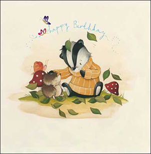 Woodland Tales: Badger Hdghog