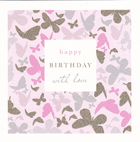 Steph Rose Sq: Hb Butterflies