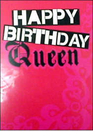 Blahblahblah:Happy Birthday Queen