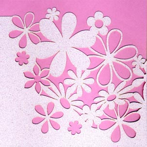 Fondant Fancy: Diecut Flowers