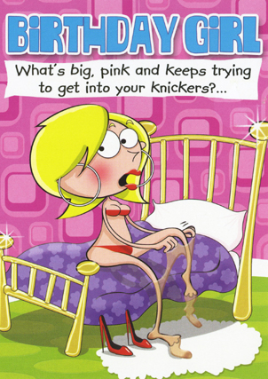 Birthday Girl Into Your Knickers
