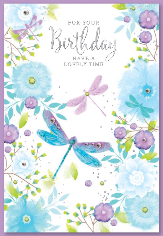 Birthday Dragonflies