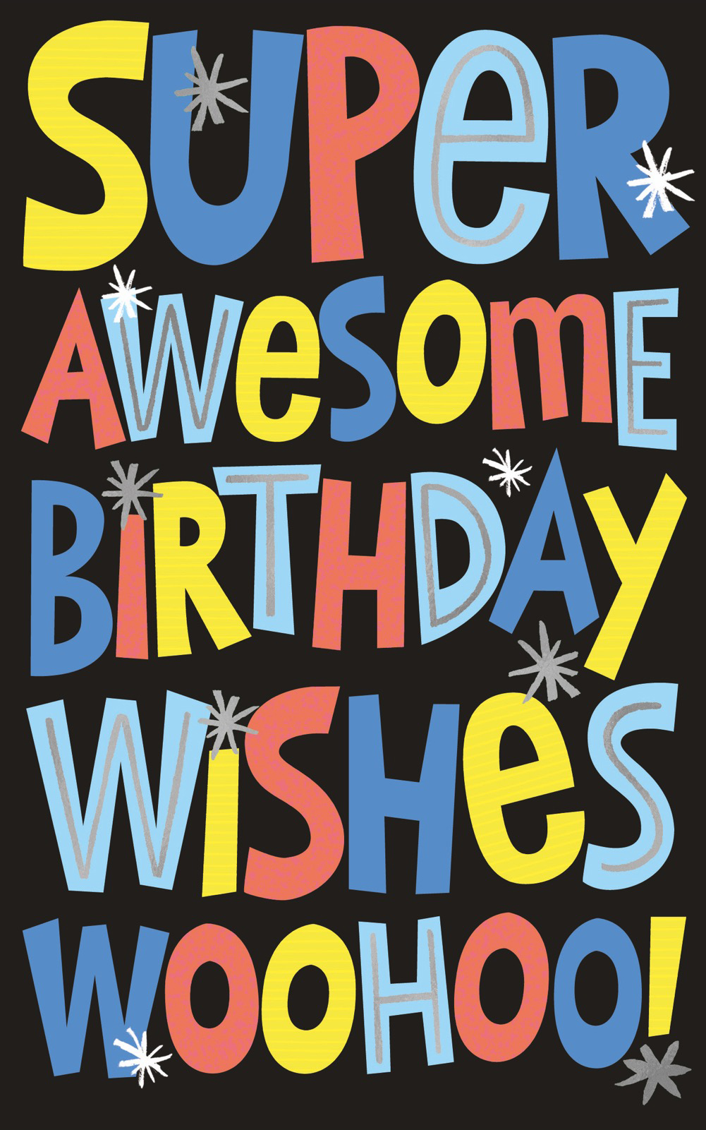 Male Birthday Super Awesome Type