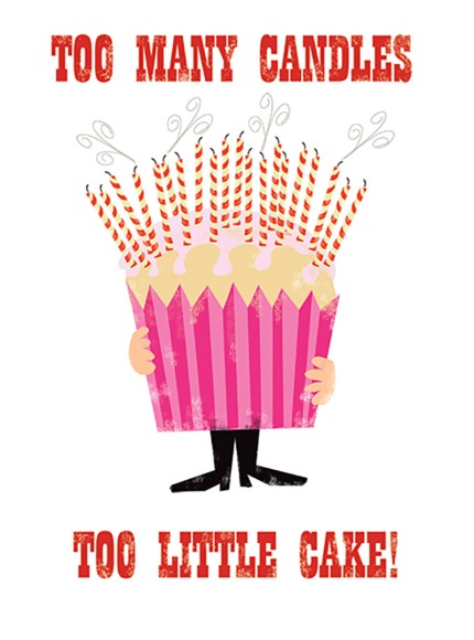 Mini Inkpress: Too Many Candles