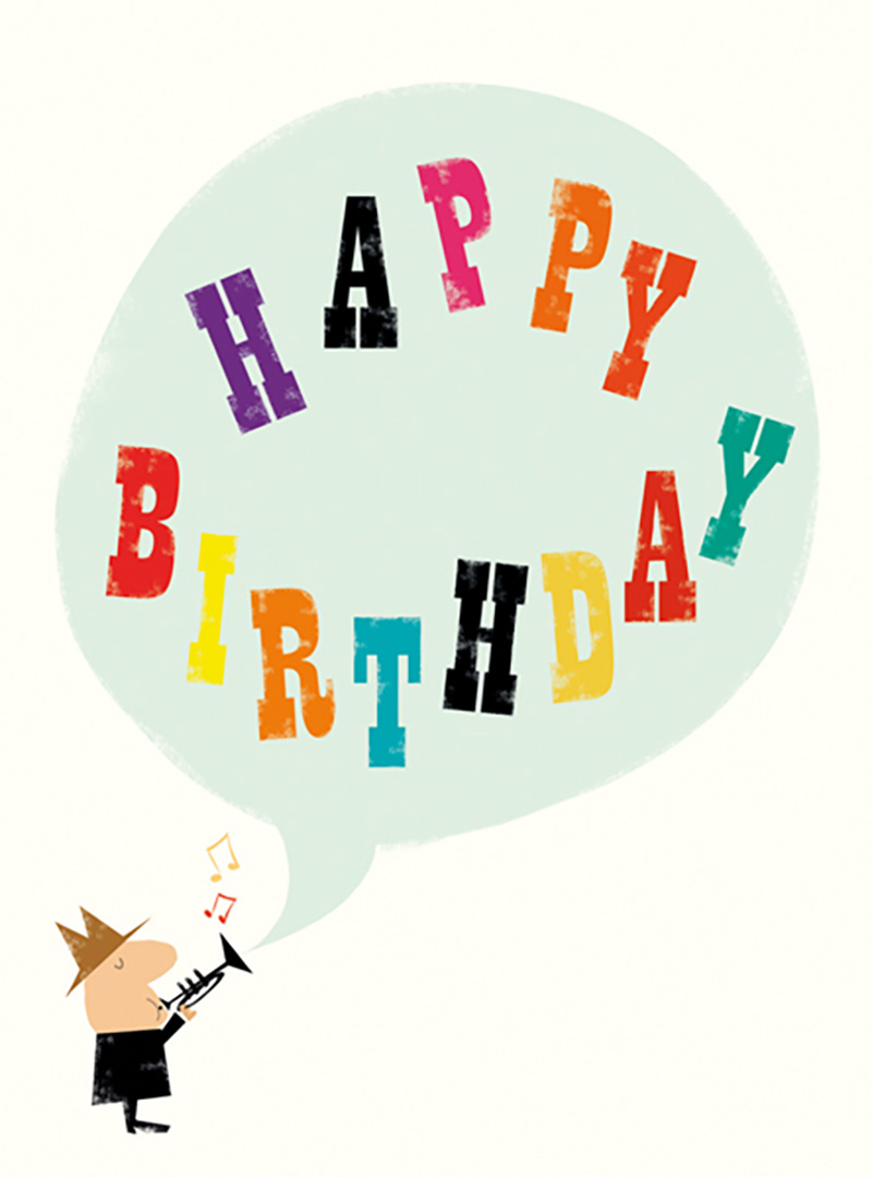 Mini Inkpress: Trumpet Player