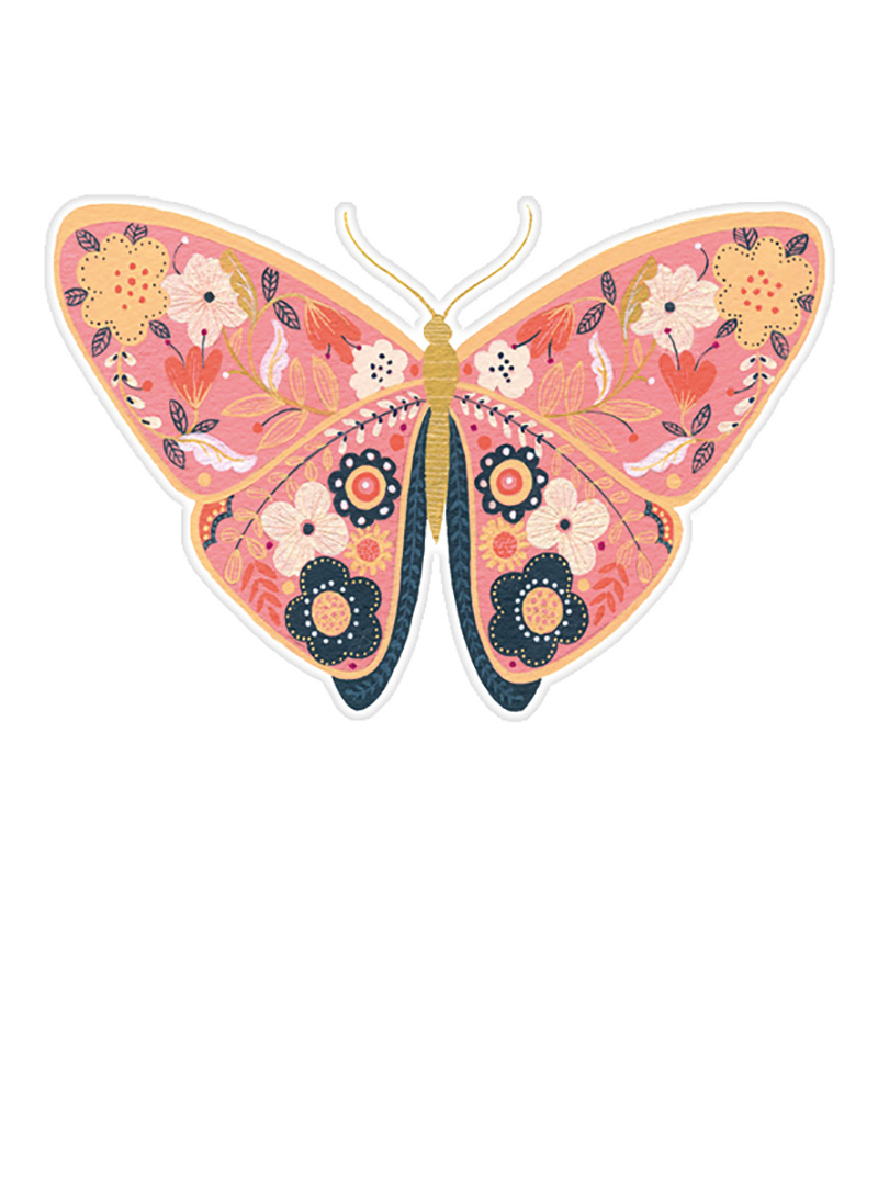 Pollen: Pink Butterfly