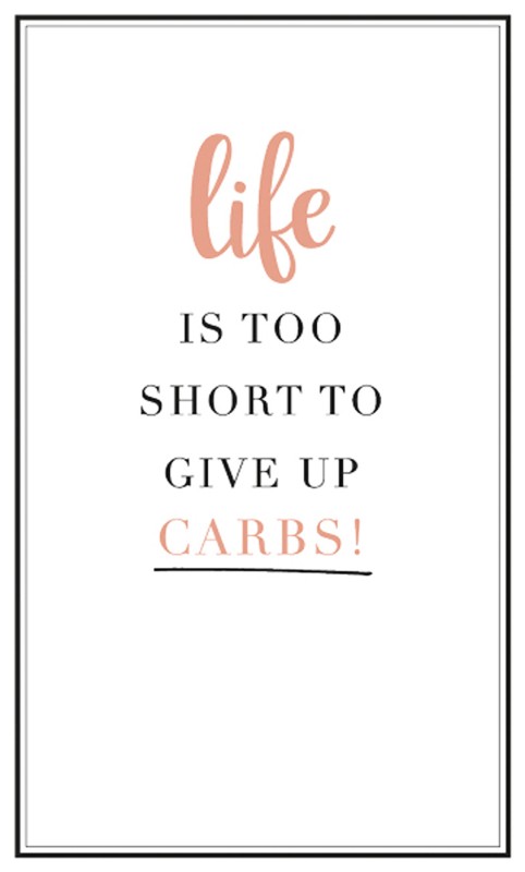 Sassy Pants: Carbs