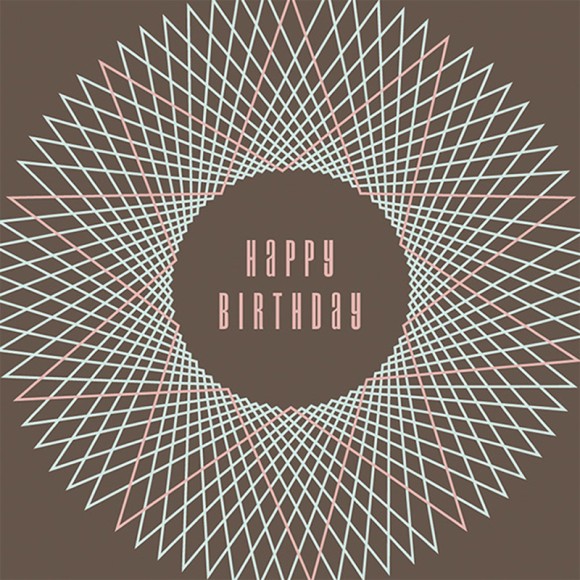 Spirit: Happy Birthday Geometric