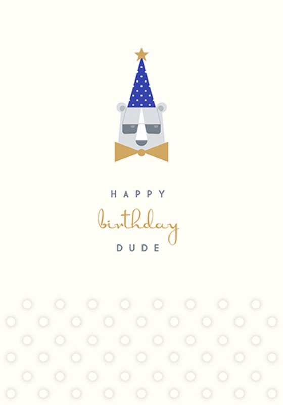 True Blue: Birthday Bear Party Hat