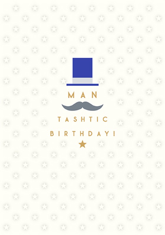 True Blue: Birthday Mantashtic
