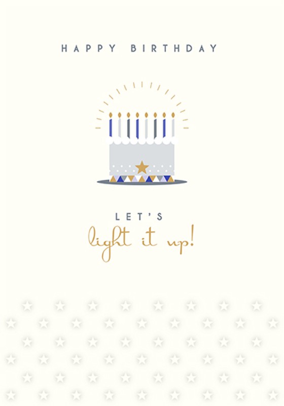 True Blue: Birthday Light It Up
