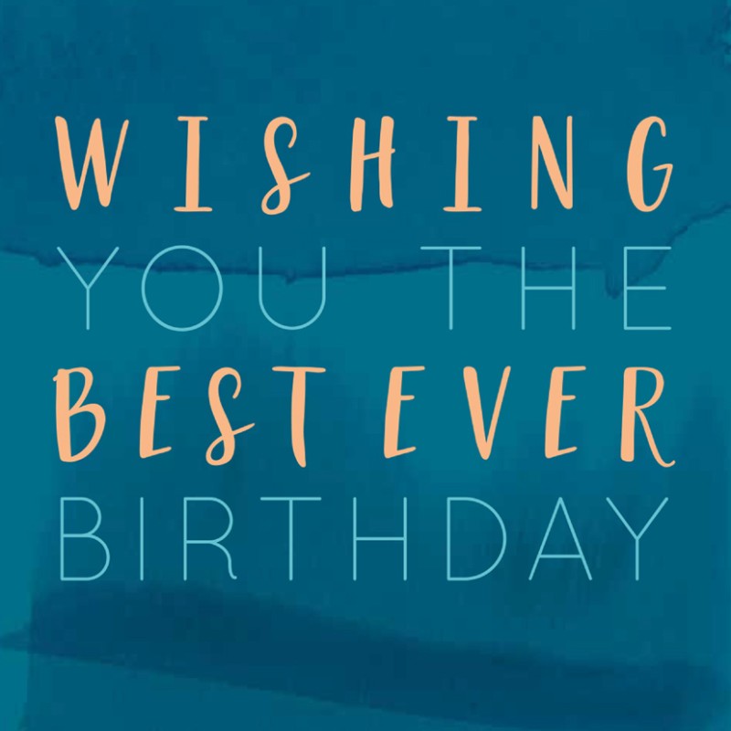 No78 Male: Best Ever Birthday