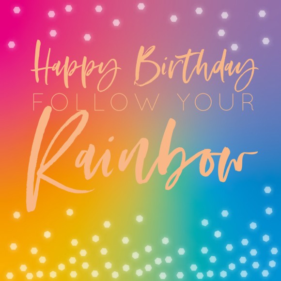 No78 Fem: Birthday Rainbow