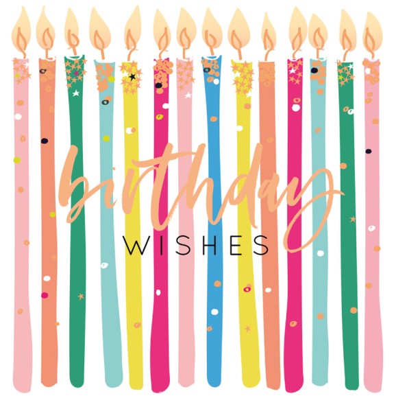 No78 Fem: Birthday Wishes Candles