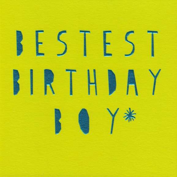 Platinum Male: Bestest Birthday Boy
