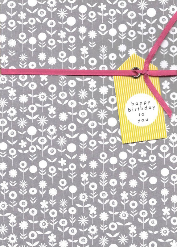 Cherry Blossom: Birthday Grey Flwr