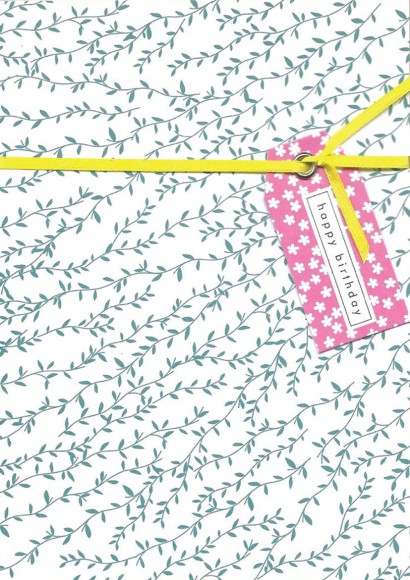 Cherry Blossom: Birthday Green Vines