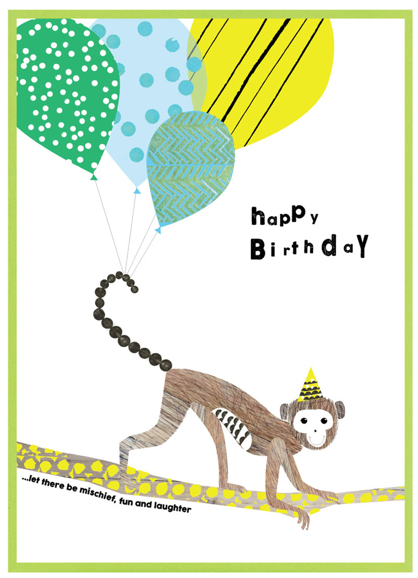 Party Popper: Birthday Monkey Branch
