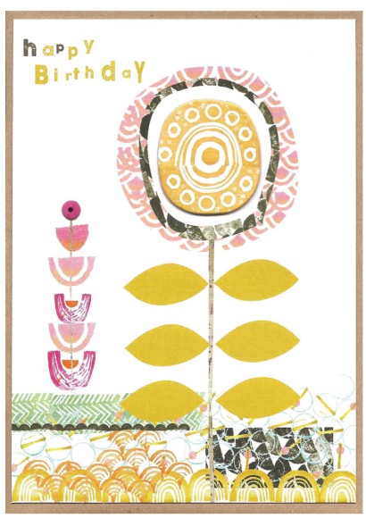 Woodblock: Flower